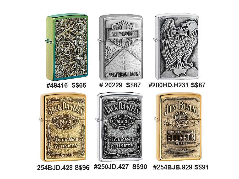 13 Zippo 49416 20229 200hd.h231 254bjd.428 250jd.427 254bjb.929